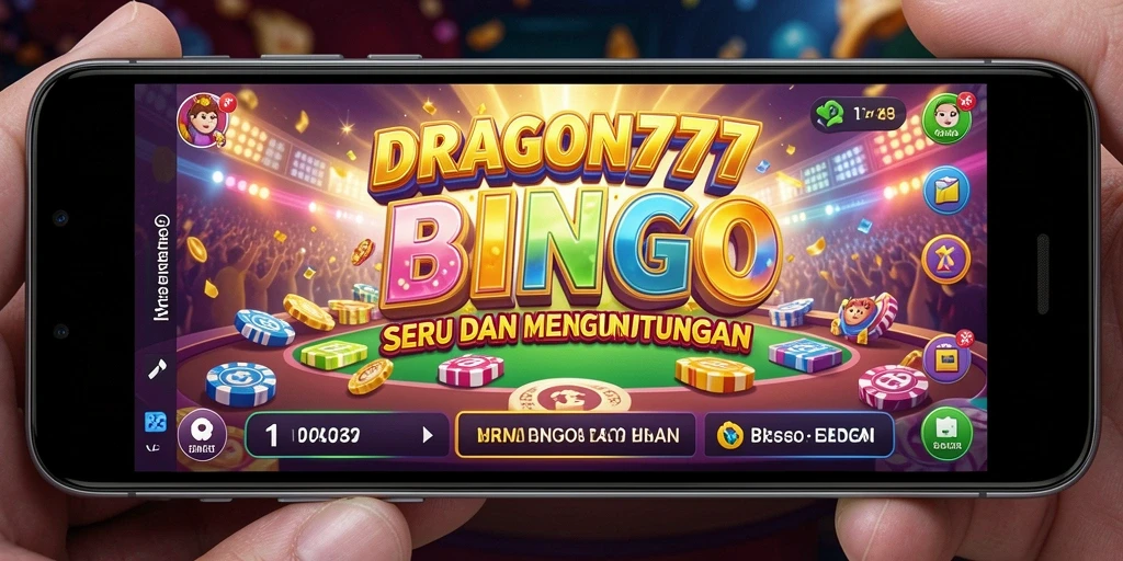 Screenshot gameplay DRAGON777 menampilkan keseruan Bingo.