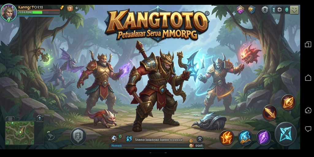Tampilan gameplay KANGTOTO yang menakjubkan dan penuh aksi.