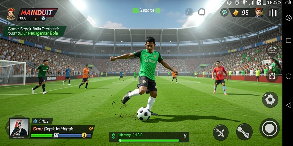 Tampilan gameplay MAINDUIT yang mendebarkan dan imersif.