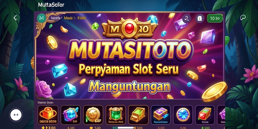 Screenshot gameplay MUTASITOTO menampilkan keseruan setiap putaran slot.