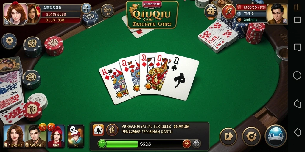 Screenshot gameplay QiuQiu yang menarik dan mengasyikkan.
