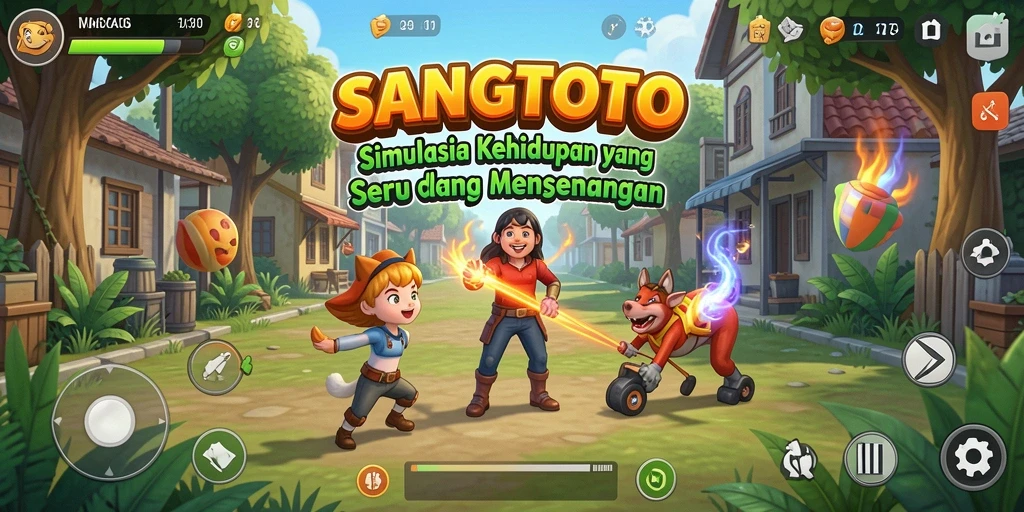 Tangkapan layar dari gameplay menarik di SANGTOTO.
