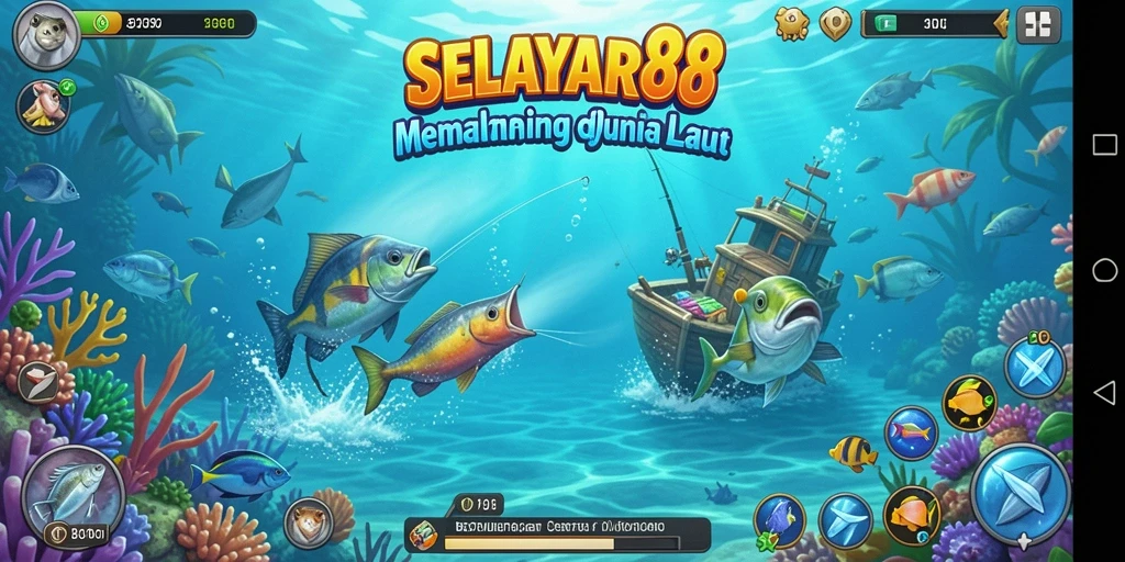 Tangkapan ikan yang beragam dalam gameplay SELAYAR88.