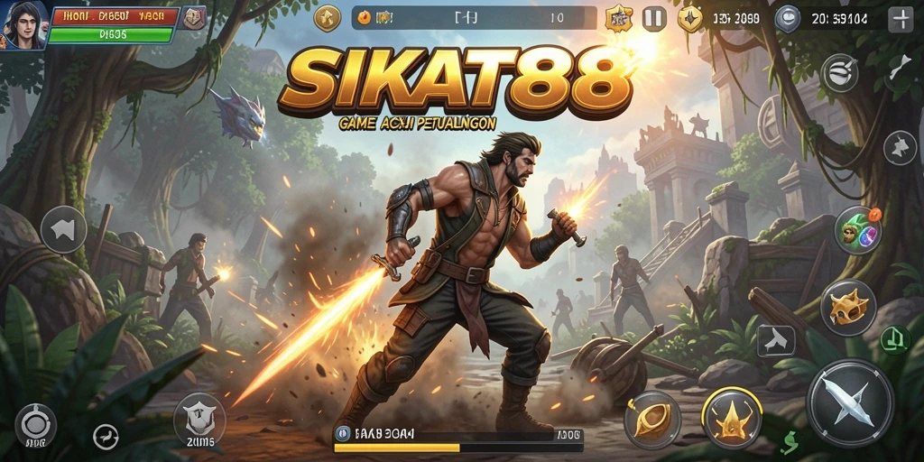 Tangkapan layar gameplay SIKAT88 menampilkan aksi yang mendebarkan dan grafis kualitas tinggi.